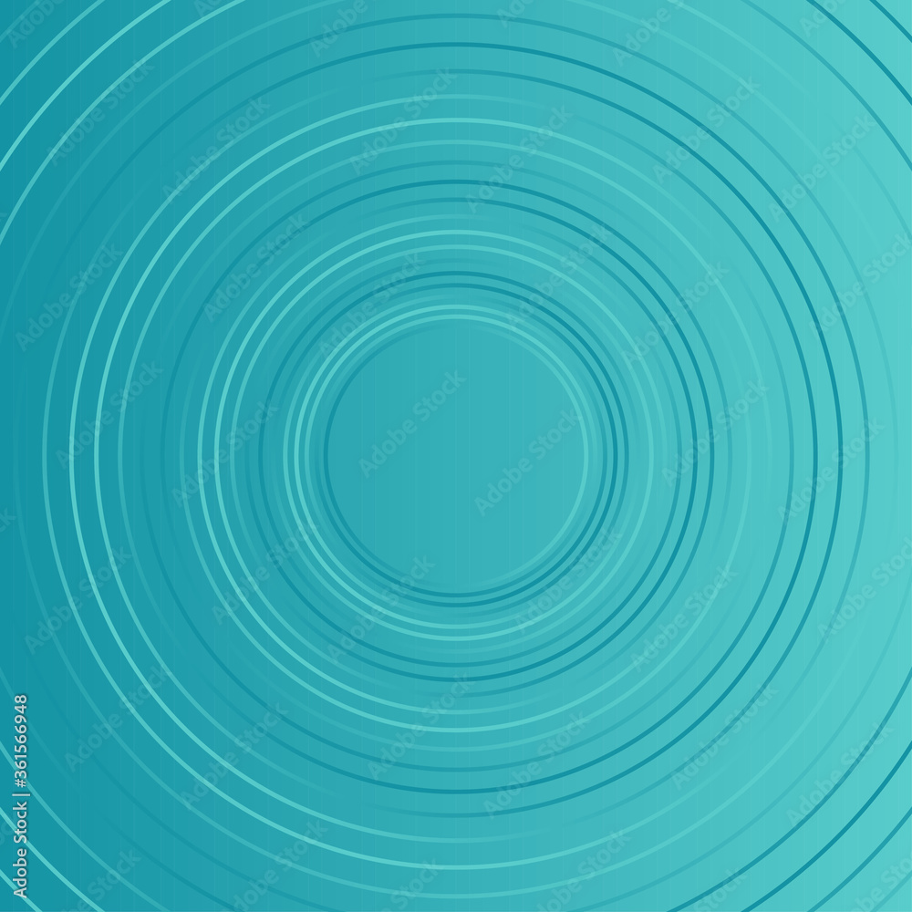 Fototapeta premium Abstract Blue radial Colorful Lines Vector Illustration