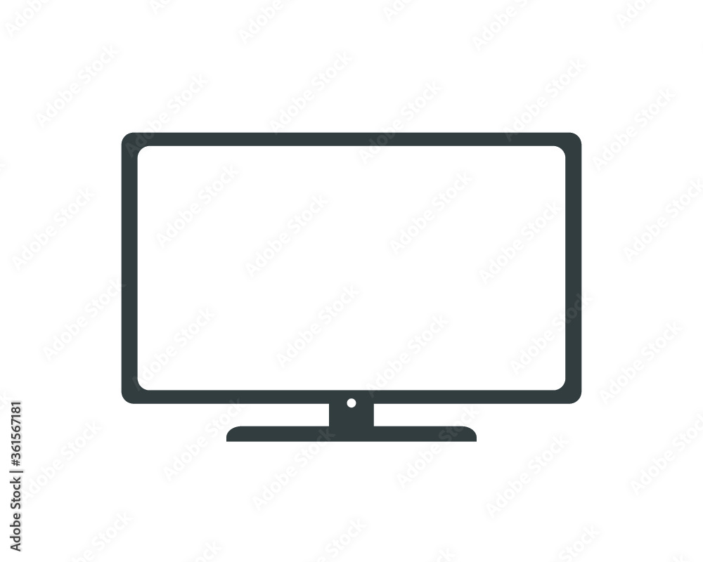 Tv vector design . Flat tv icon. Home technology icon. Tv vector design . Flat tv icon. Home technology icon.