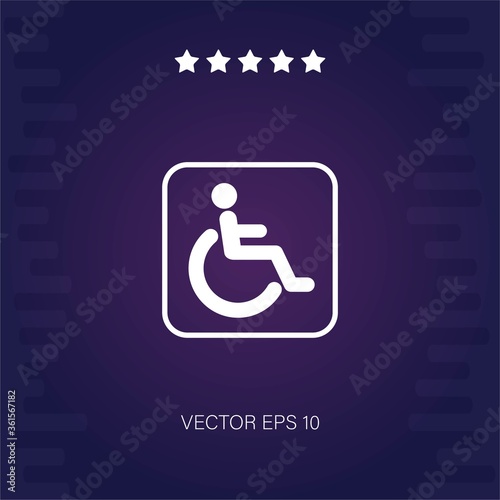 parking vector icon