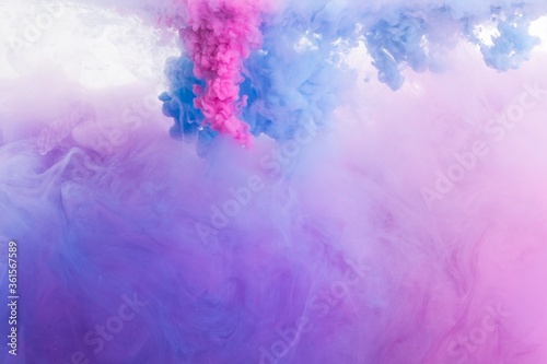 abstract watercolor background with clouds