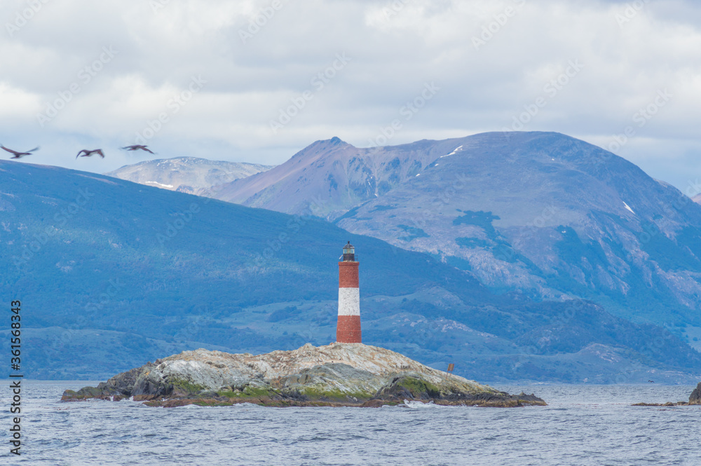 Lighthouse in the end of the world, ushuaia