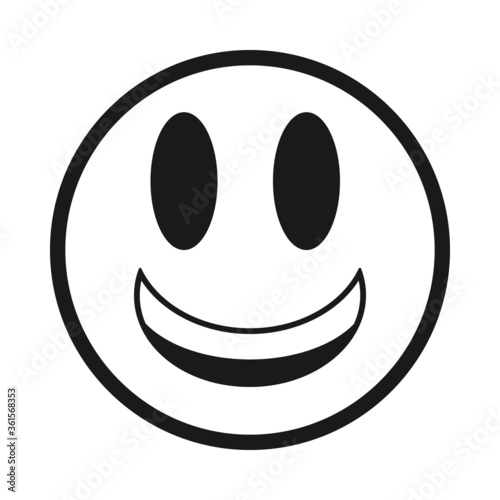 Emoji Icon vector graphic Design