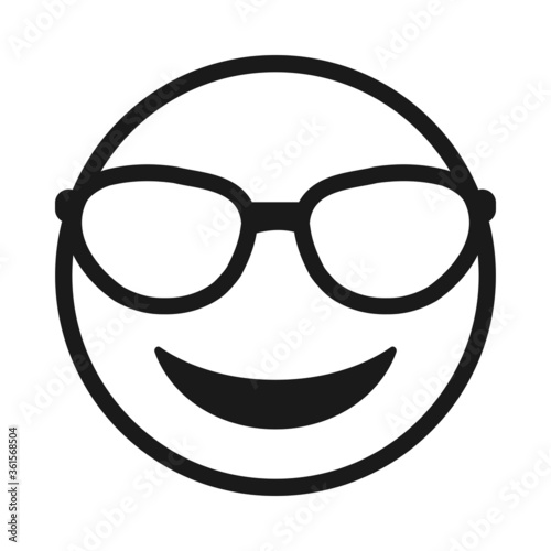 Emoji Icon vector graphic Design
