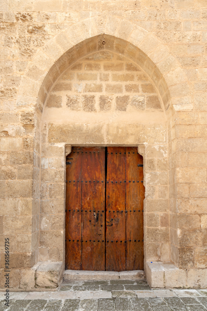 Great Mosque ( Ulu Mosque) in Mardin, Turkey.  View from the detail of mosque.