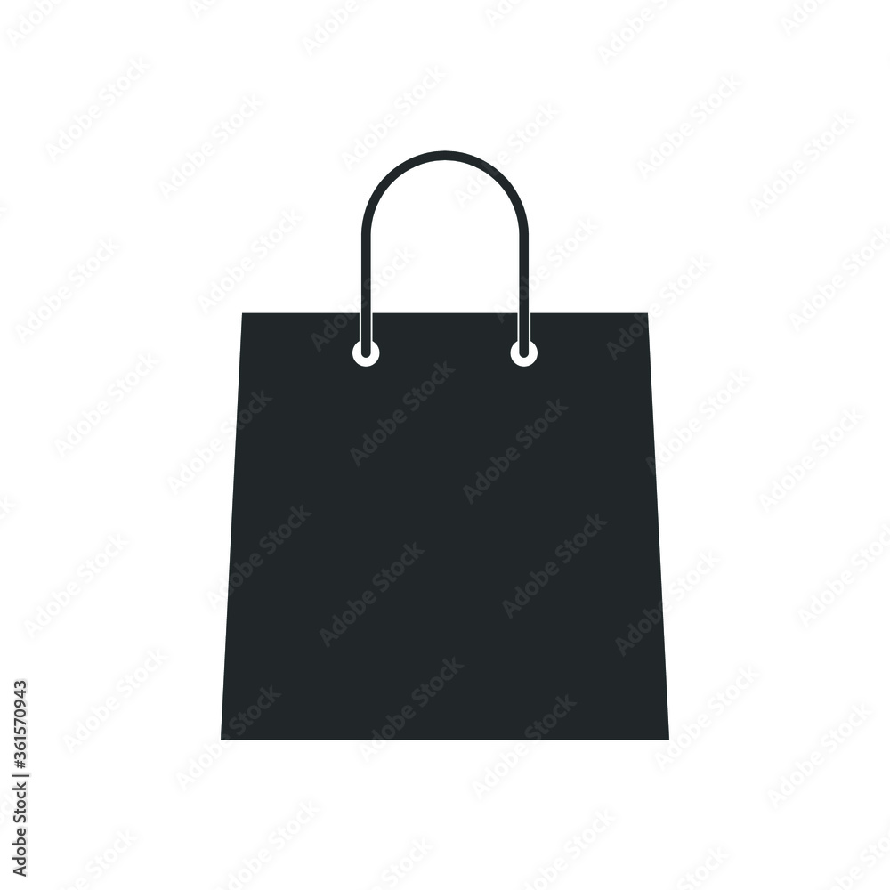 Shop bag icon. Shopping packet pictogram. Sale symbol. Gift package sign. Buy store sticker. Fashion market illustration. Purchase present box emblem. Shop bag icon. Shopping packet pictogram. Sale symbol. Gift package sign. Buy store sticker. Fashion market illustration. Purchase present box emblem.