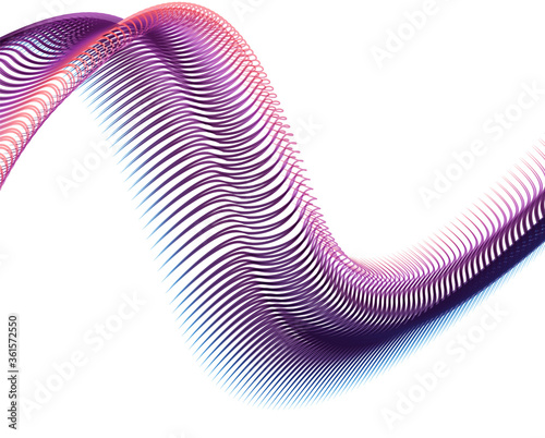 Abstract background blend wave line design for Wallpaper, Banner, Background, Card, Book Illustration, landing page