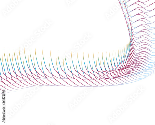 Abstract background blend wave line design for Wallpaper, Banner, Background, Card, Book Illustration, landing page