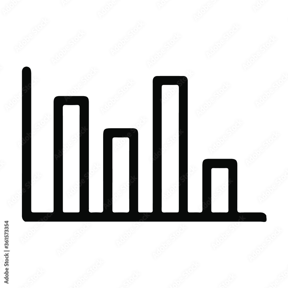 Business analyzing Statistics Icon in trendy flat style isolated on white background. for your web site design, logo, app, UI. Vector illustration, EPS10. Business analyzing Statistics Icon in trendy flat style isolated on white background. for your web site design, logo, app, UI. Vector illustration, EPS10.