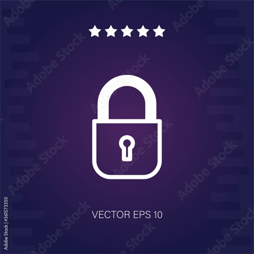 padlock vector icon