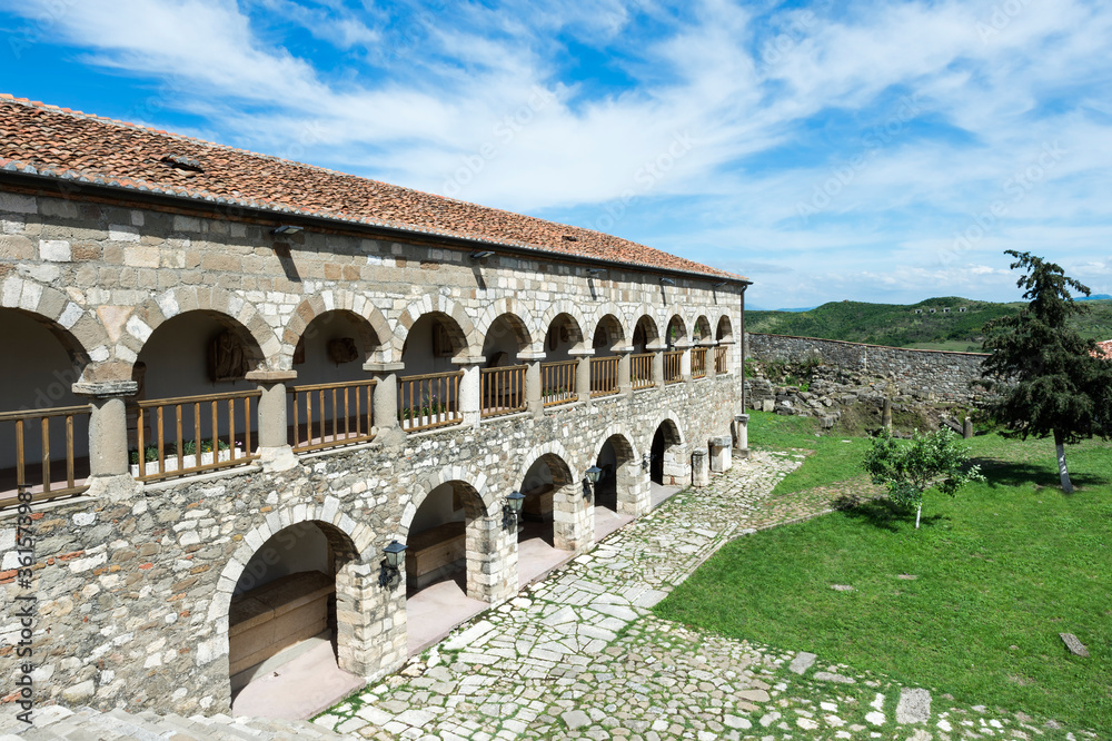 Byzantine Abbey of Pojan, Saint Mary Orthodox Church and Monastery, Museum arches, Apollonia Archaeological Park, Pojani Village, Illyria, Albania