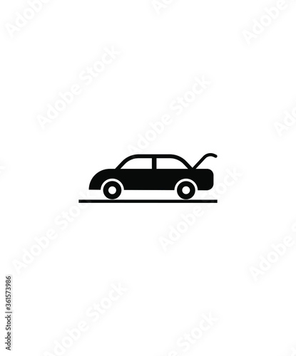 car trunk icon vector best flat icon.