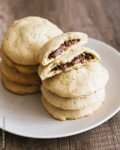 Recette gouter cookie nutella photo