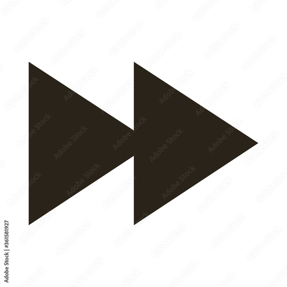 arrows right direction silhouette style icon arrows right direction silhouette style icon