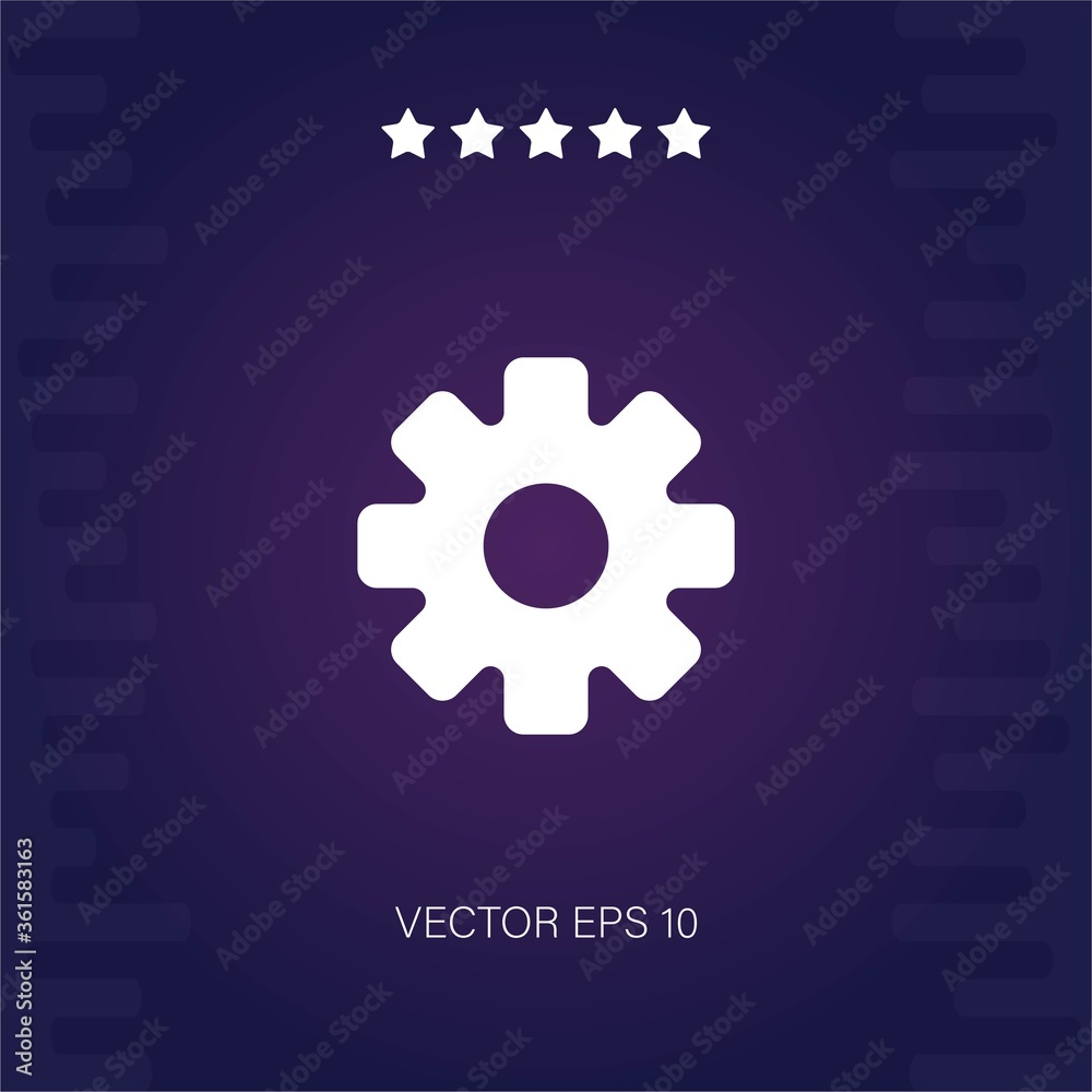 settings vector icon
