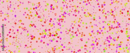 Gradient abstract flat color background with Circle Drip brush.  Brush graphic design for card,banner.  -  Illustrations.