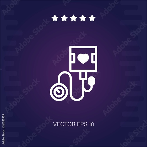 blood pressure vector icon