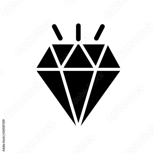 Diamond Icon Vector Illustration Design