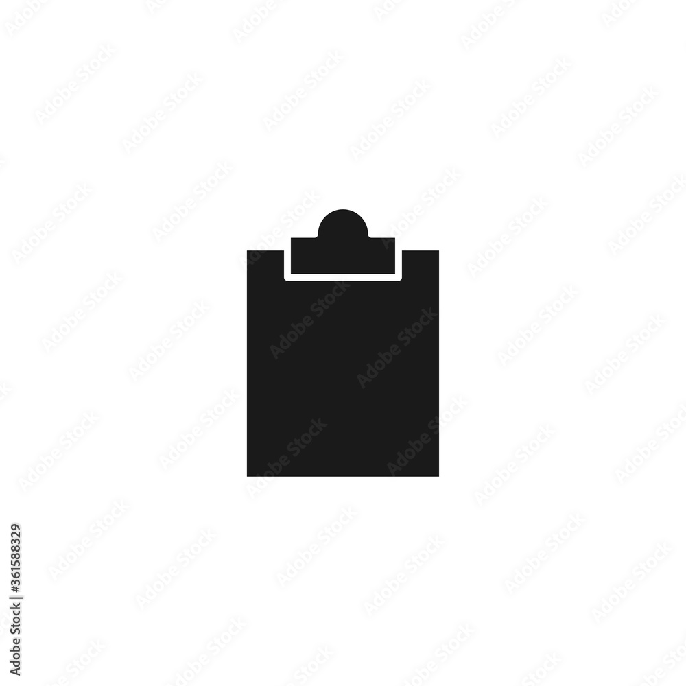 Clipboard icon. Vector Illustration Clipboard icon. Vector Illustration