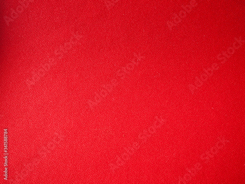 Rustic canvas fabric texture in red color