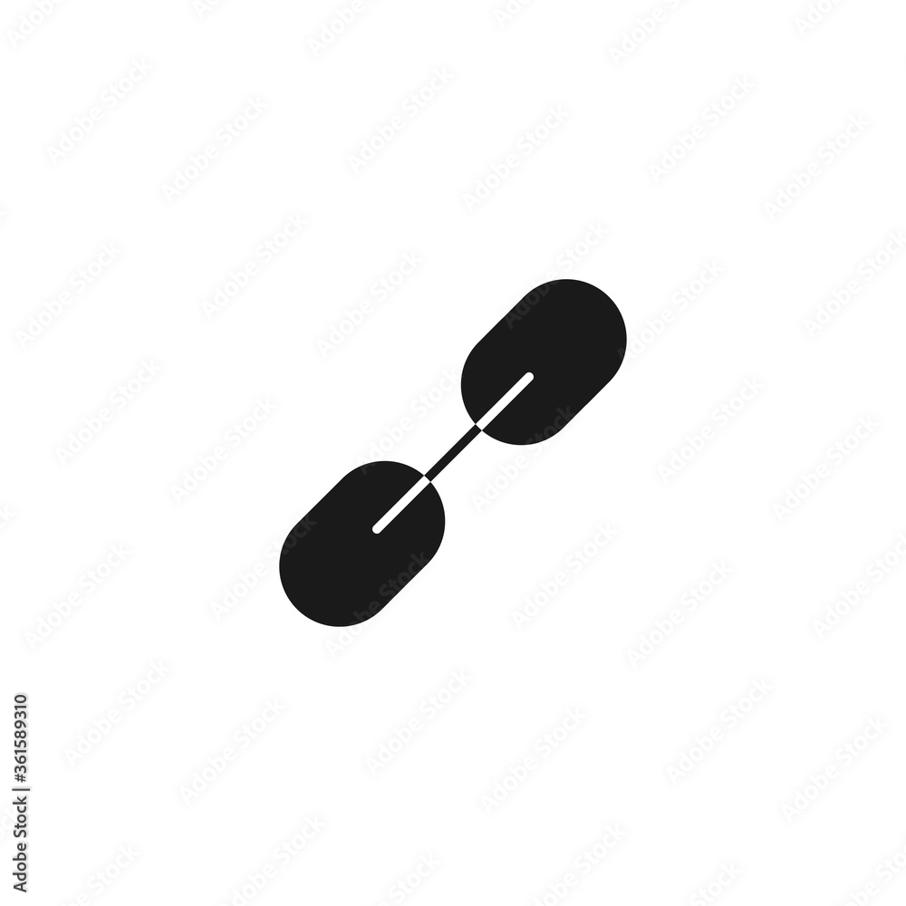 Hyperlink icon. Vector Illustration Hyperlink icon. Vector Illustration