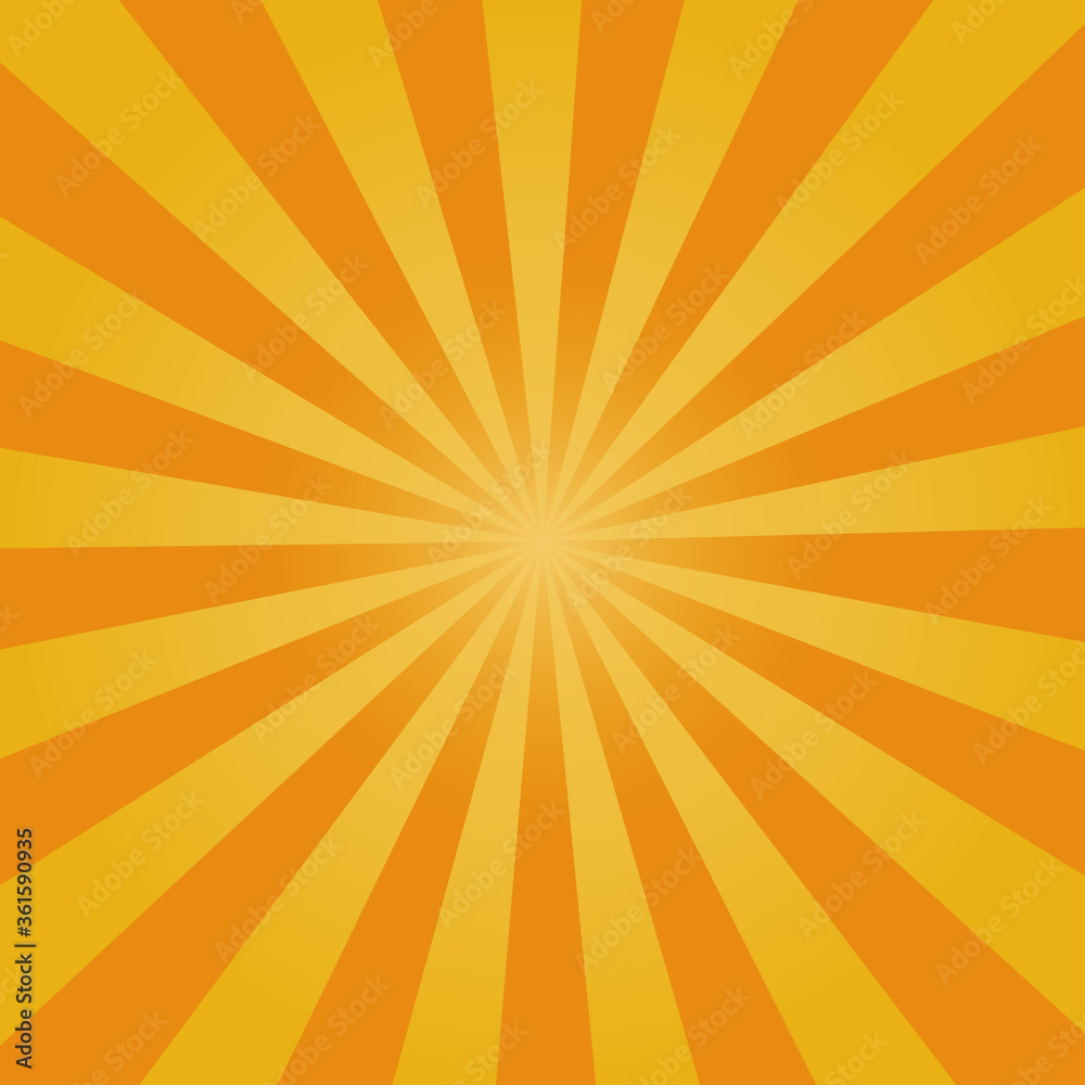 Sunburst pattern vector background. Vector isolated illustration. Sunburst vintage style. 