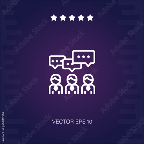 teamwork vector icon