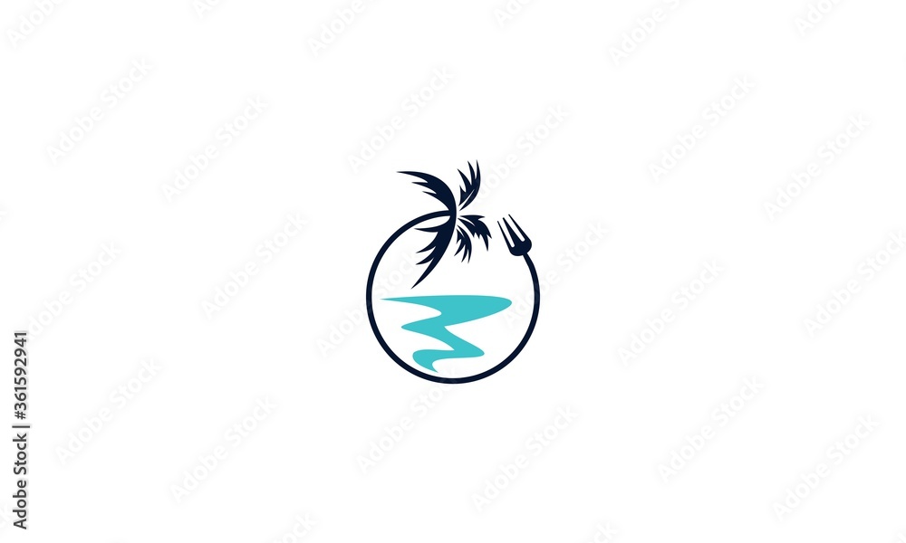 Obraz premium food beach