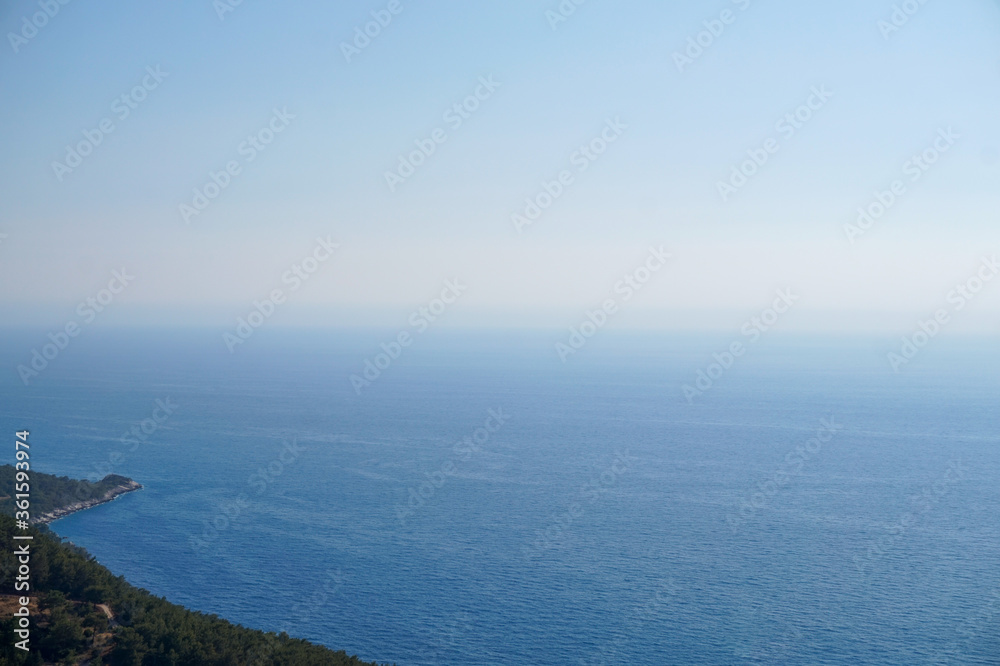 Butterfly Valley panorama in Fethiye, Turkey