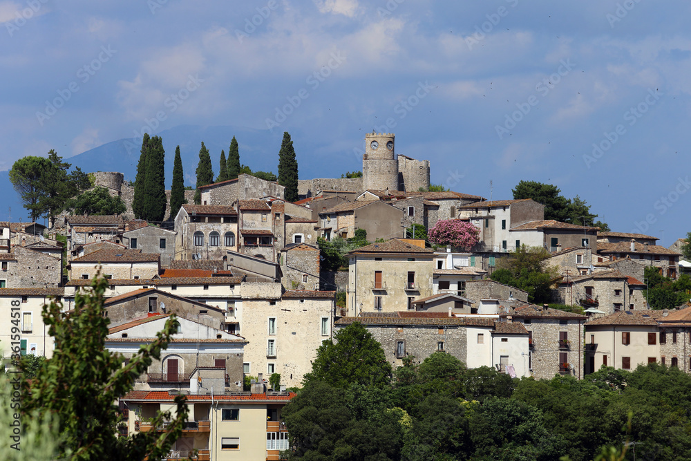 Pico, Italia, 1 luglio 2020: Ciociaria: il paesino di Pico in provincia di Frosinone dove sono ambientati i romanzi di Tommaso Landolfi