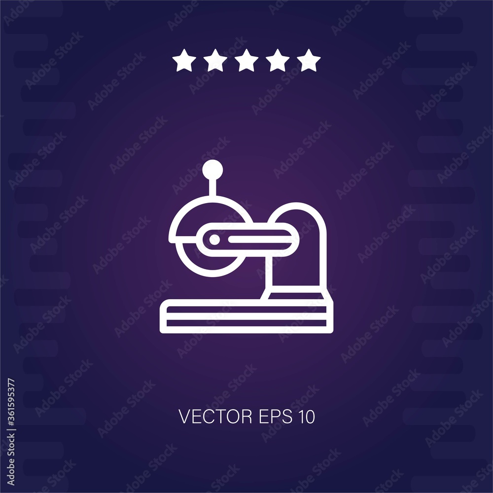 industrial robot vector icon