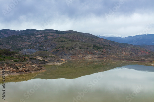 cloudy water in the Beninar reservoir