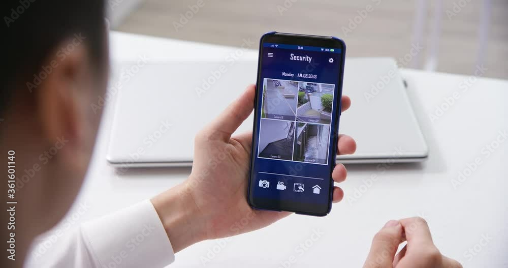 home security cameras viewed