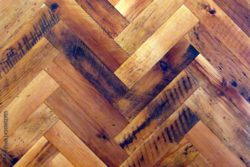 Brown wooden texture flooring background in web template header