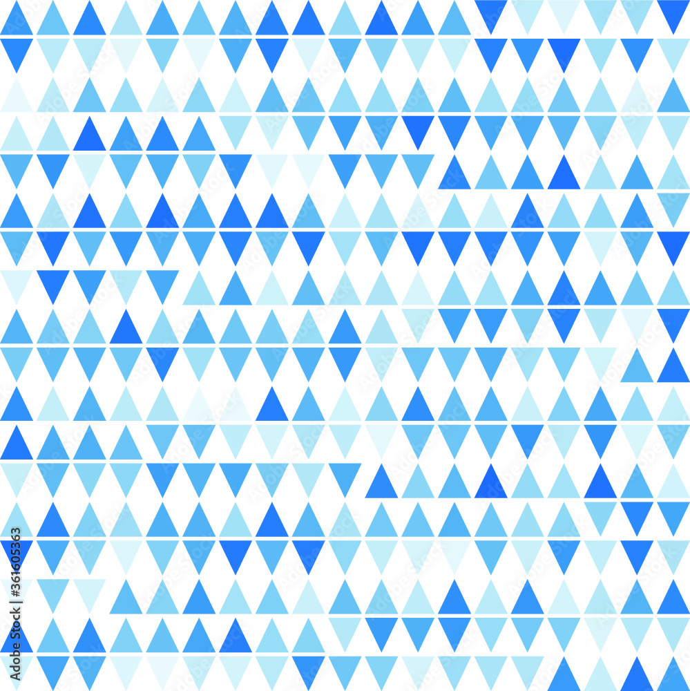 Abstract blue triangle vector seamless pattern Abstract blue triangle vector seamless pattern