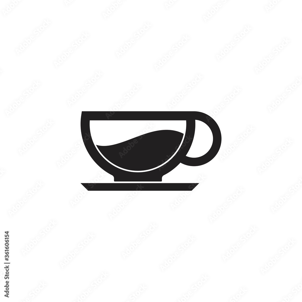 coffee glass logo coffee glass logo