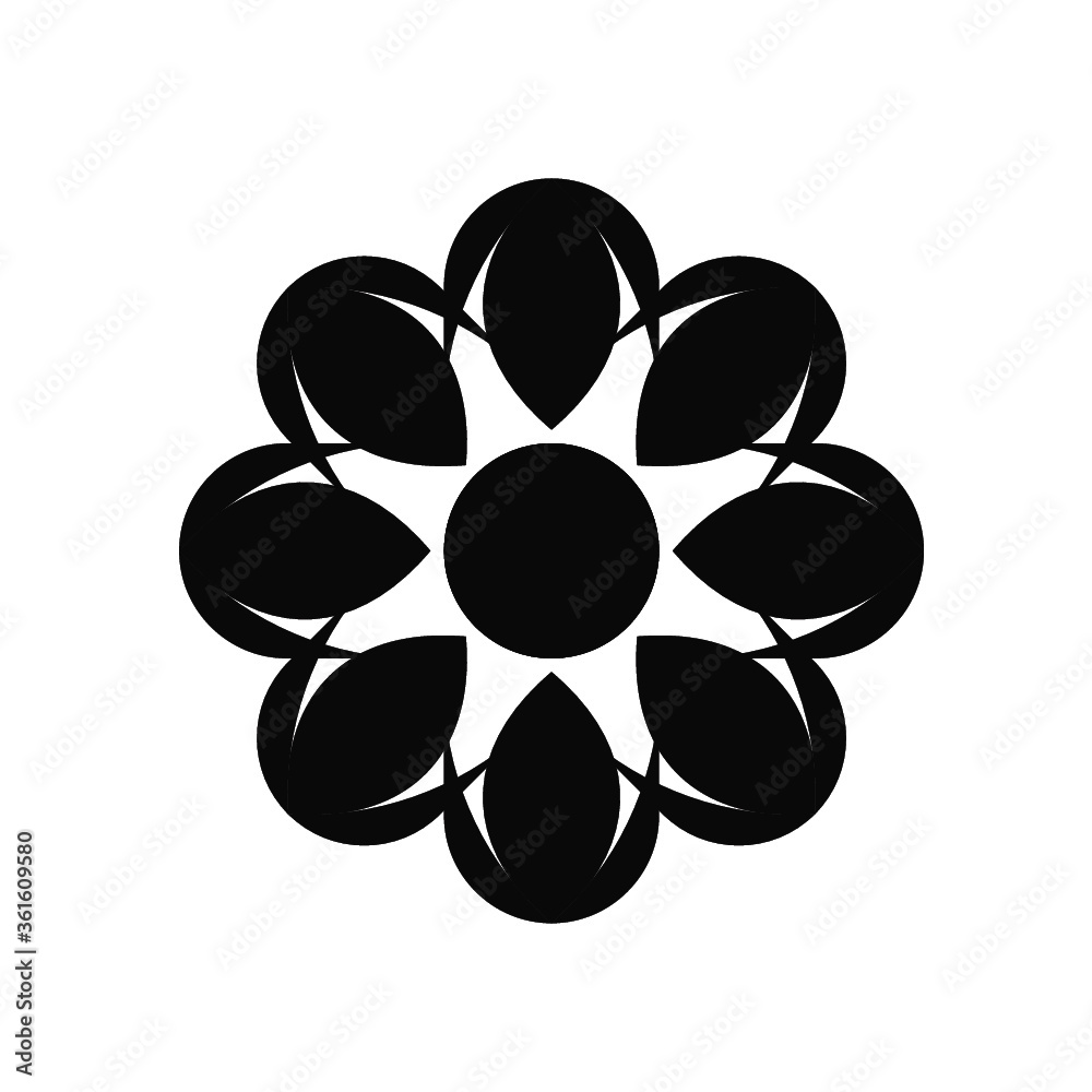 Vector design of flowers with a creative concept. good for various companies, products, posters, and icons. Vector design of flowers with a creative concept. good for various companies, products, posters, and icons.