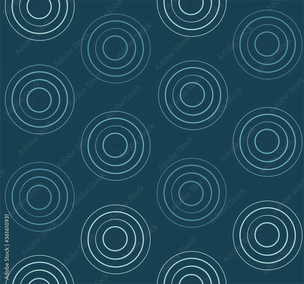 Seamless repeating pattern of rings Seamless repeating pattern of rings