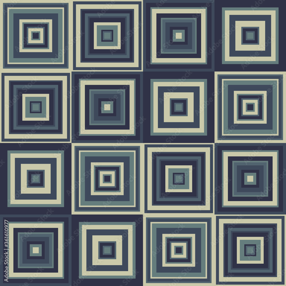 Seamless repeating pattern of squares Seamless repeating pattern of squares