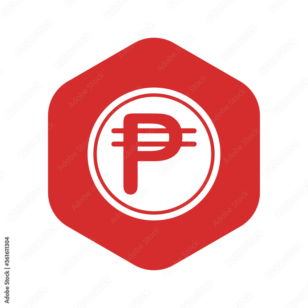 Modern Philippine Peso PHP icon logo vector illustration design. Philippine currency, economy, investment, finance, and business element. Can be used for web, mobile, infographic
