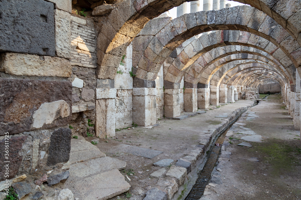 Smyrna Agora Ancient City, Izmir, Turkey.