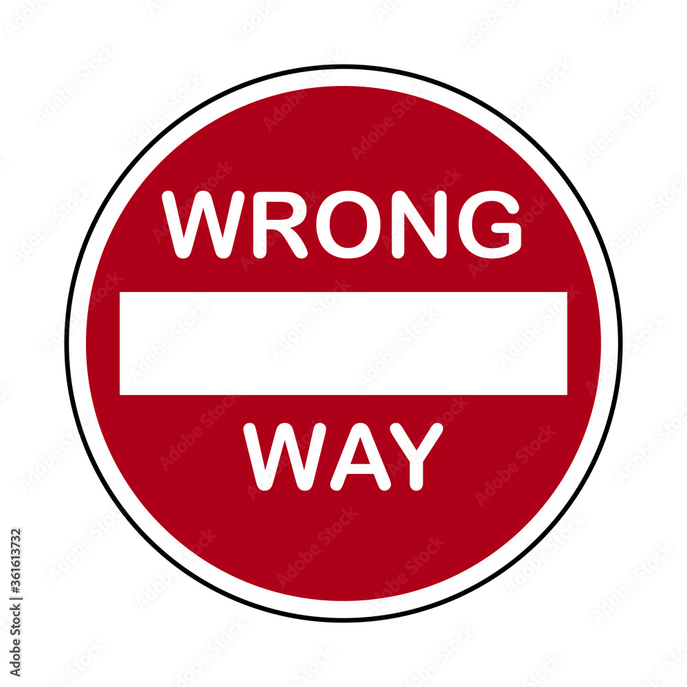 wrong way sign, no entry signal, no entrance icon, traffic sign vector wrong way sign, no entry signal, no entrance icon, traffic sign vector