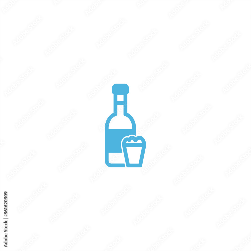 beer icon flat vector logo design trendy beer icon flat vector logo design trendy