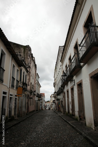 View of historical Pelourinho in Salvador  Bahia  Brazil. 