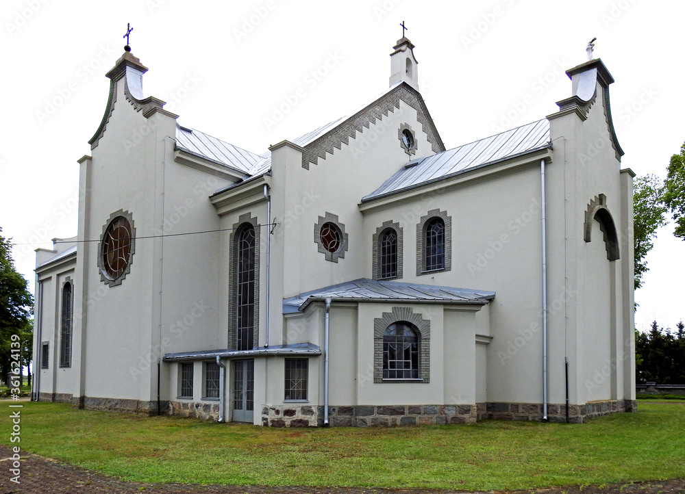 wyswiecony w 1952 roku kosciol rzymskokatolicki pod wezwaniem matki