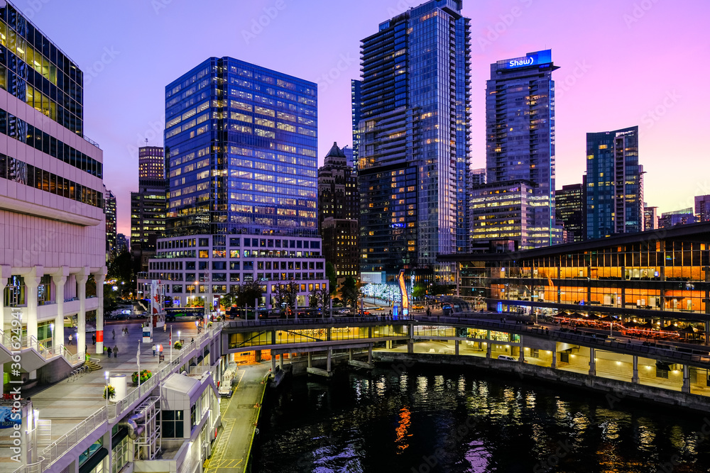 Obraz premium Port in Vancouver