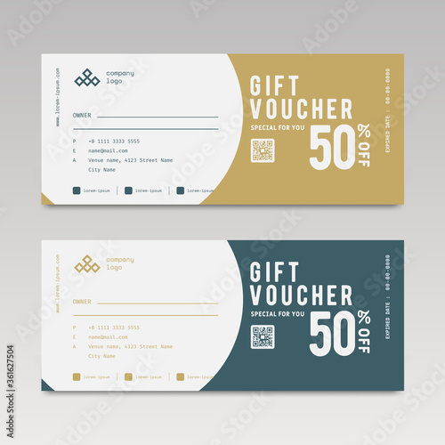 Elegant Gift Voucher Sale with Simple design