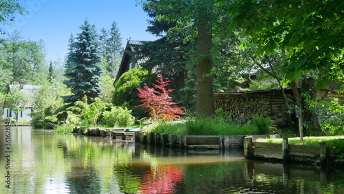 Wasserweg im Spreewald photo