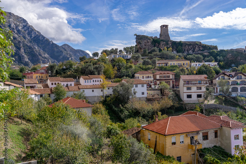 The Beautiful Town of Kruje in Albania