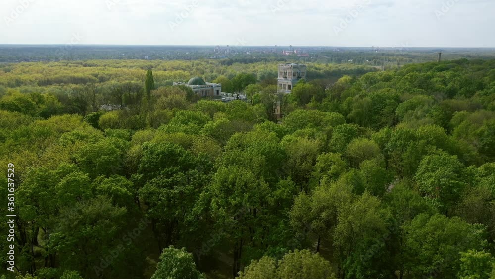 The view from the height of Lenin Square, the building of the Gomel Oblast Executive Committee, the building of the Post Office - The view from the height of Lenin Square, the building of the Gomel Oblast Executive Committee, the building of the Post Office -