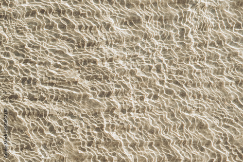 Natural sand and waterripples background